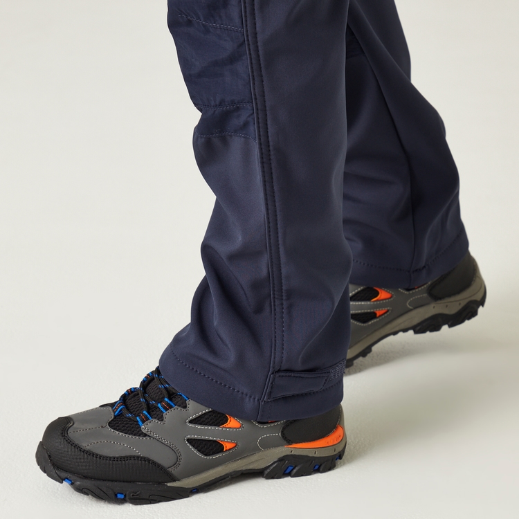 Kids Softshell Walking Trousers Navy