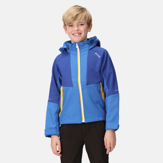 Kids' Haydenbury Softshell Jacket - Strong Blue New Royal | Regatta UK