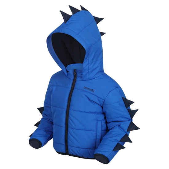 Kids Dino Winter Jacket Nautical Blue Dino Regatta IE
