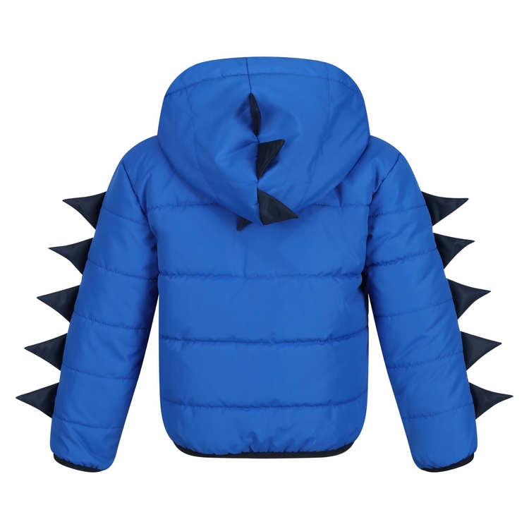 Kids Dino Winter Jacket Nautical Blue Dino Regatta IE