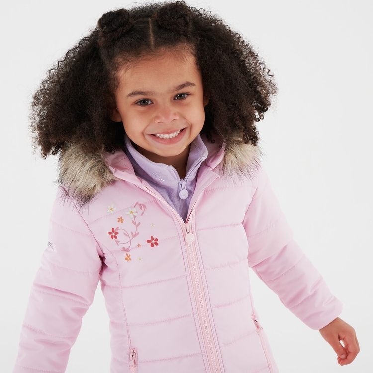 Peppa Veste matelassee pour fille Rose