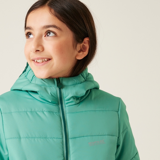 Dziecięca kurtka zimowa ocieplana Lofthouse VIII Zielony