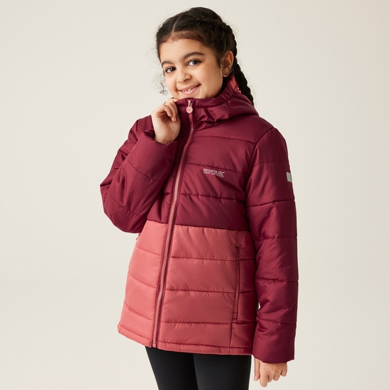 Kids Lofthouse VIII Insulated Jacket Rumba Red Mineral Red Regatta UK