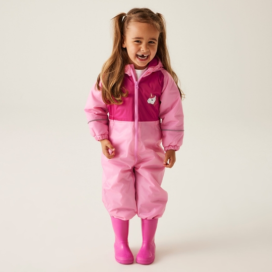 Puddle suit pink new arrivals