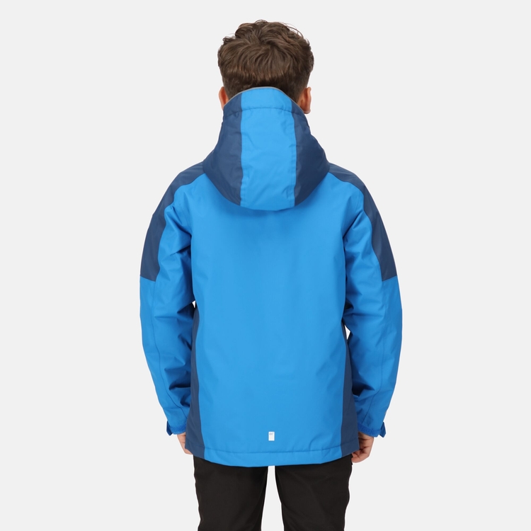 Kids Hurdle IV Waterproof Insulated Jacket Skydiver Admiral Blue Regatta IE