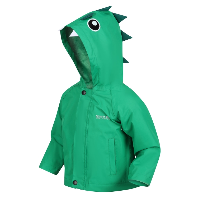 Kids Dino Waterproof Winter Jacket Jelly Bean Dino Regatta UK