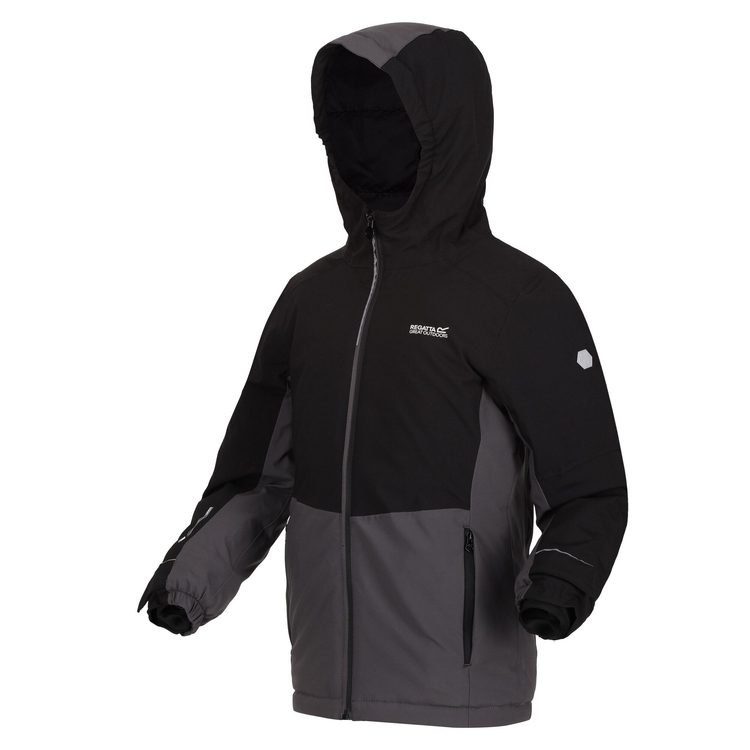 Kids Highton Padded Jacket III Black Dark Grey