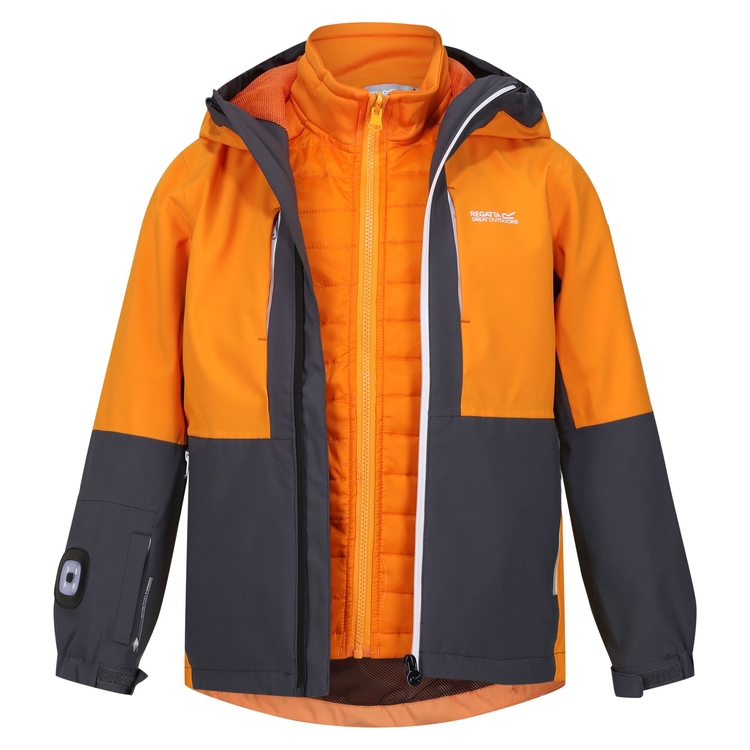 Hydrate VIII 3 in 1 Jacke fur Kinder Grau Regatta DE