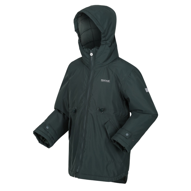 Kids' Violane Waterproof Jacket - Darkest Spruce | Regatta UK