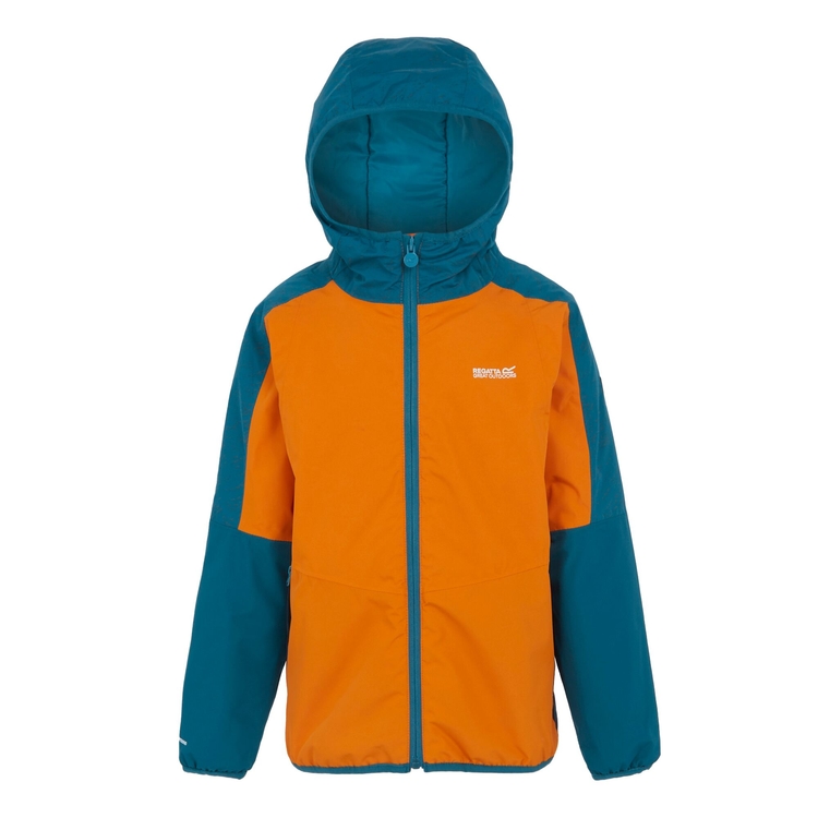 Kids Volcanics VIII Reflective Jacket Fox Moroccan Blue Regatta IE