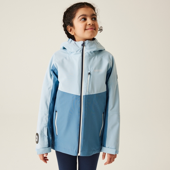 Girls Trekktain 3 in 1 Jacket Coronet Blue Clear Sky Regatta UK