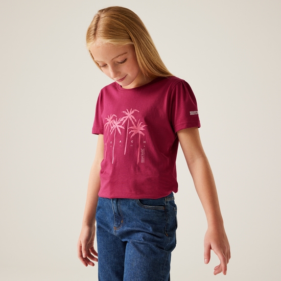 Kids' Bosley VIII T-Shirt Beaujolais