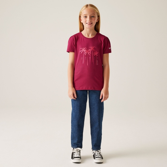 Kids' Bosley VIII T-Shirt Beaujolais