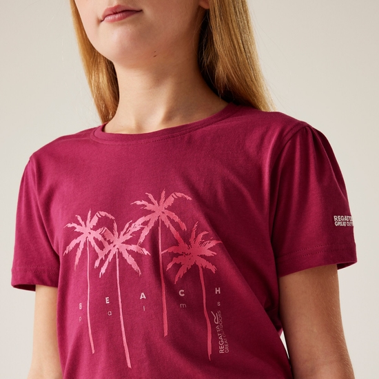 Kids' Bosley VIII T-Shirt Beaujolais