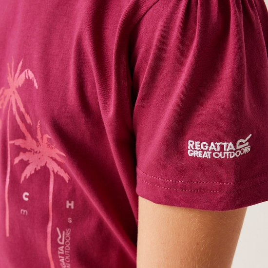 Kids' Bosley VIII T-Shirt Beaujolais