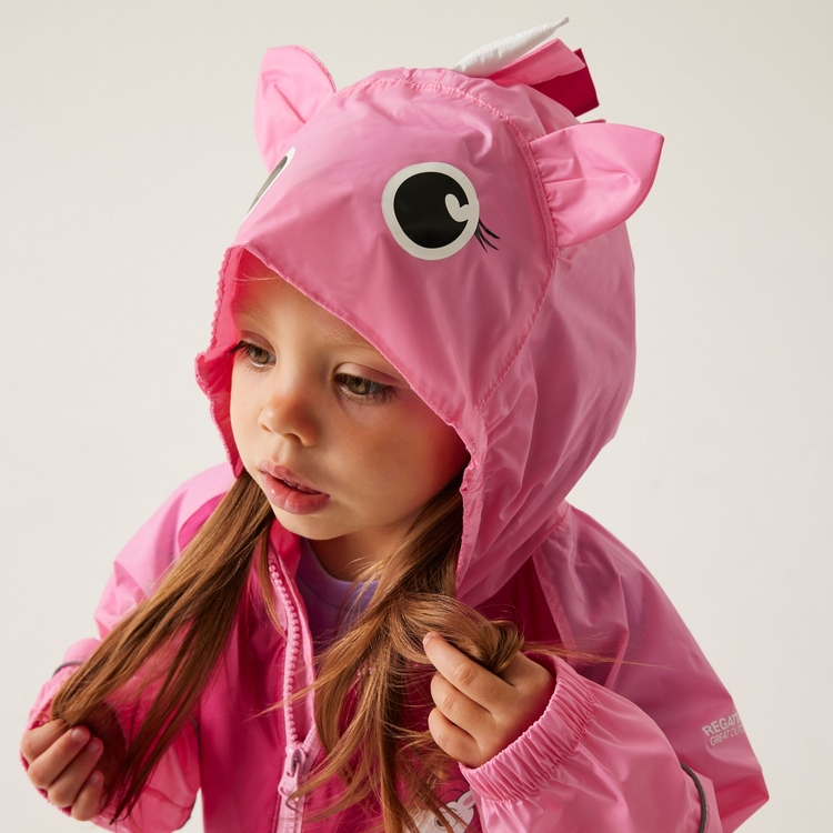 Kids' Charco Breathable Waterproof Puddle Suit Luna The Unicorn