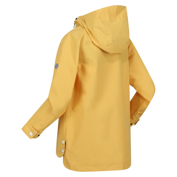 Kids Baybella Waterproof Jacket Amber Yellow Regatta ROW