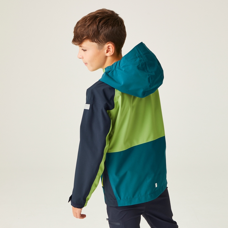 Dziecięca kurtka przeciwdeszczowa Highton V - Niebieski