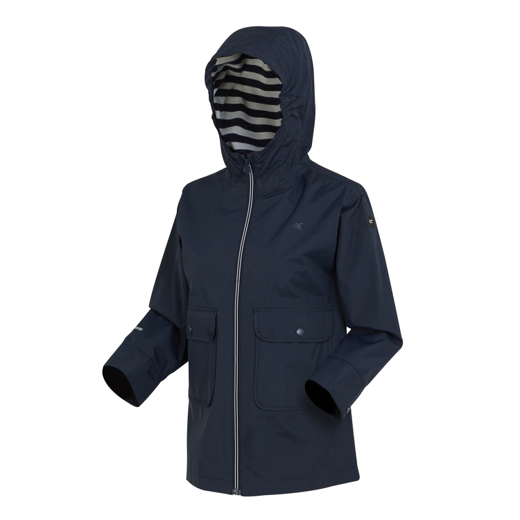 Kids' Beylina Waterproof Jacket Navy Regatta ROW