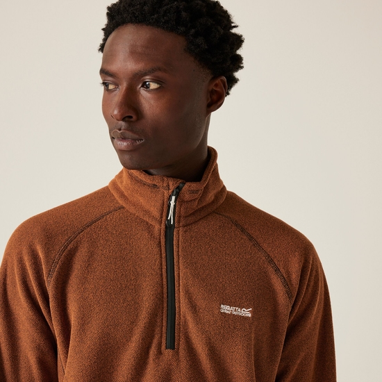 Polar męski z suwakiem 1/2 Kenger Pomarańczowy