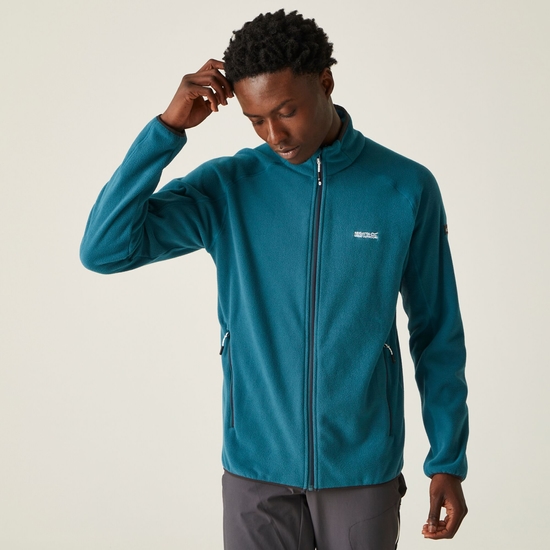 Men s Hadfield Full Zip Fleece Moroccan Blue