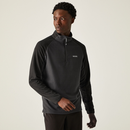 Men's Elson II Lightweight Fleece - Ash Black | Regatta ROW