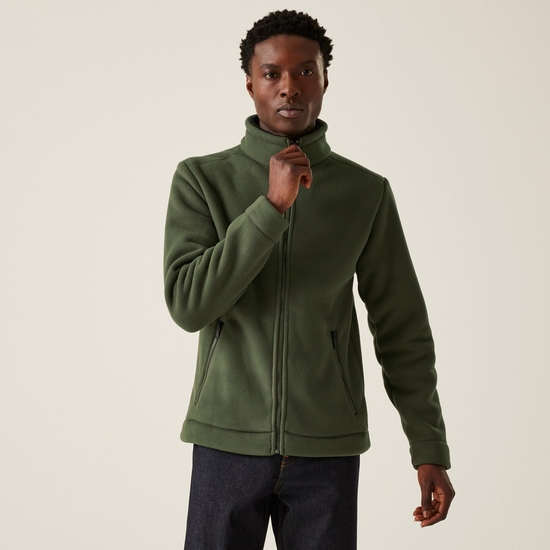 Polo mens fleece jacket discount