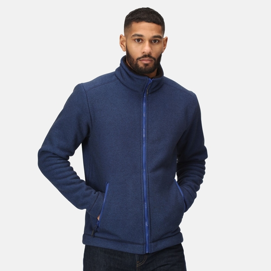 Men s Garrian II Full Zip Fleece New Royal Black