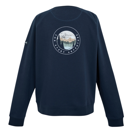 Men's Nithsdale Crewneck Sweatshirt Navy For Every Adventure