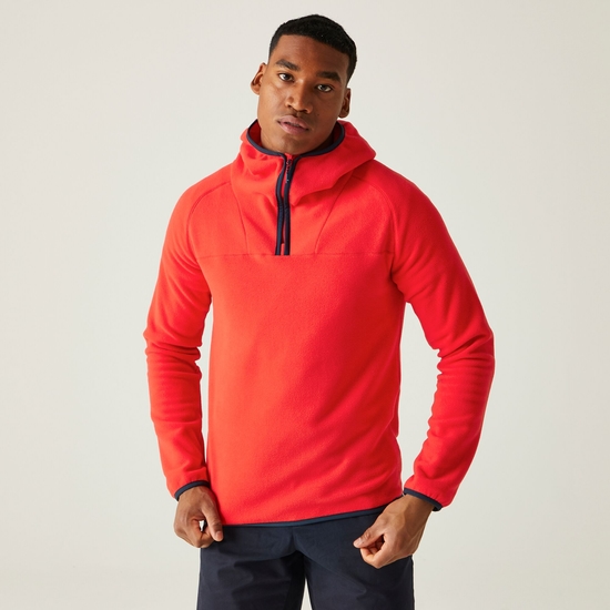 Polaire capuche homme top