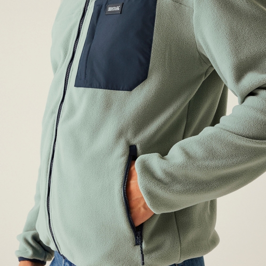 Men's Frankie Full Zip Fleece Glacier Navy