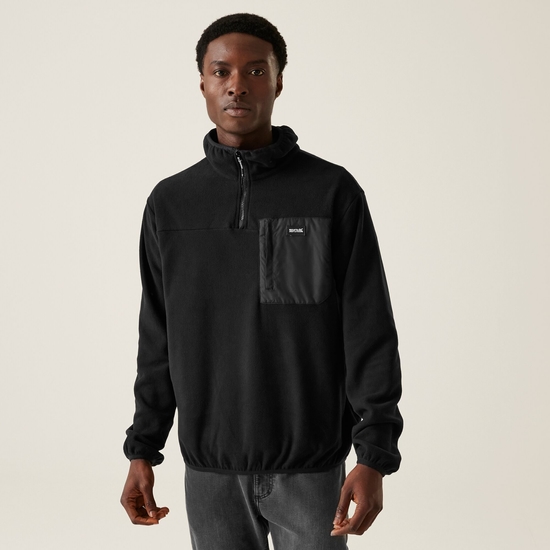 Half zip fleece jacket best sale