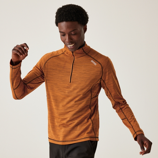 VESTE POLAIRE DEMI-ZIP Regatta Elson II Pour Homme - 100% Polyester Recyclé, Col Montant, Chaud Et Léger (180 G/m²)