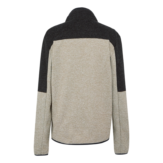 Elram Fleece mit durchgehendem Reißverschluss für Herren Braun