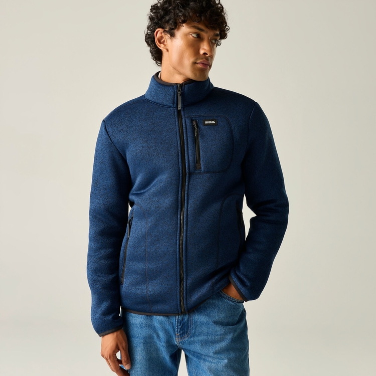 Men's Barlee Full Zip Fleece - Navy Blue | Regatta