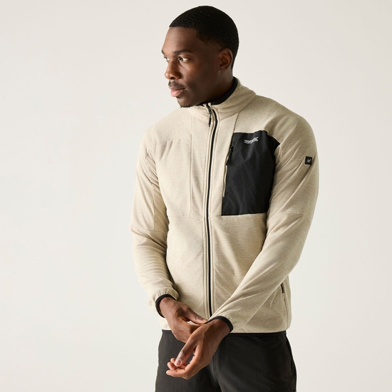 Men's Scaris Full Zip Fleece - Abbeystone Beige | Regatta