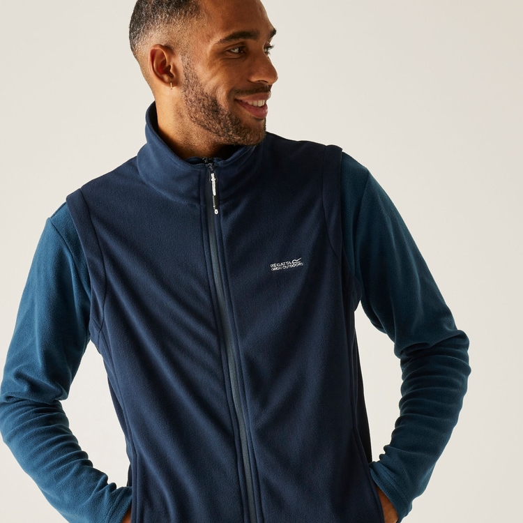 Men's Tobias II Fleece Gilet - Navy Blue | Regatta ROW