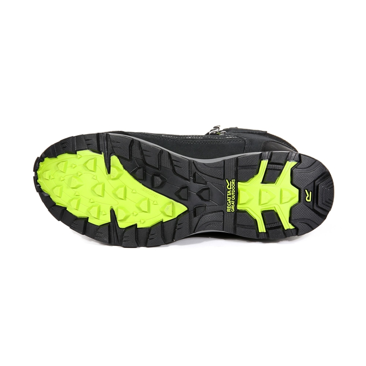 Men's Samaris Suede Waterproof Mid Walking Boots Briar Lime