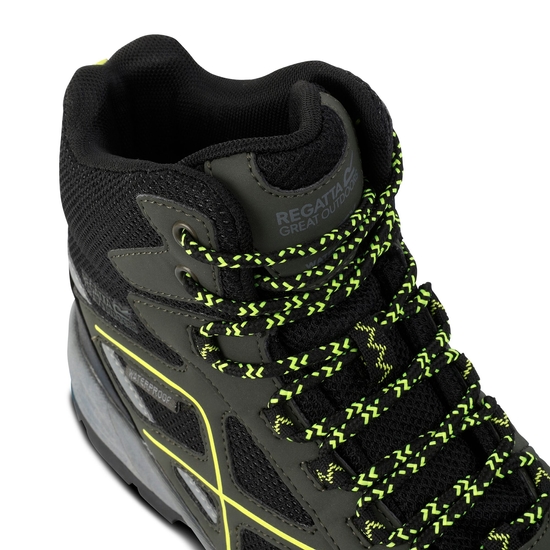 Buty męskie trekkingowe z membraną Vendeavour Zielony