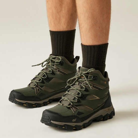 Buty męskie trekkingowe wysokie z membraną Holcombe III