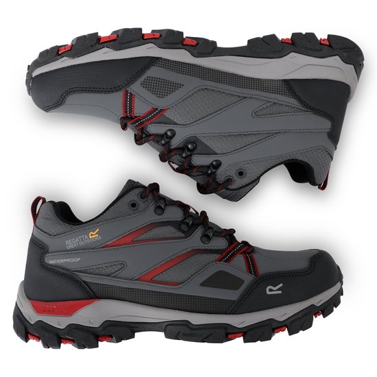 Buty męskie trekkingowe niskie z membraną Holcombe Low III Brązowy