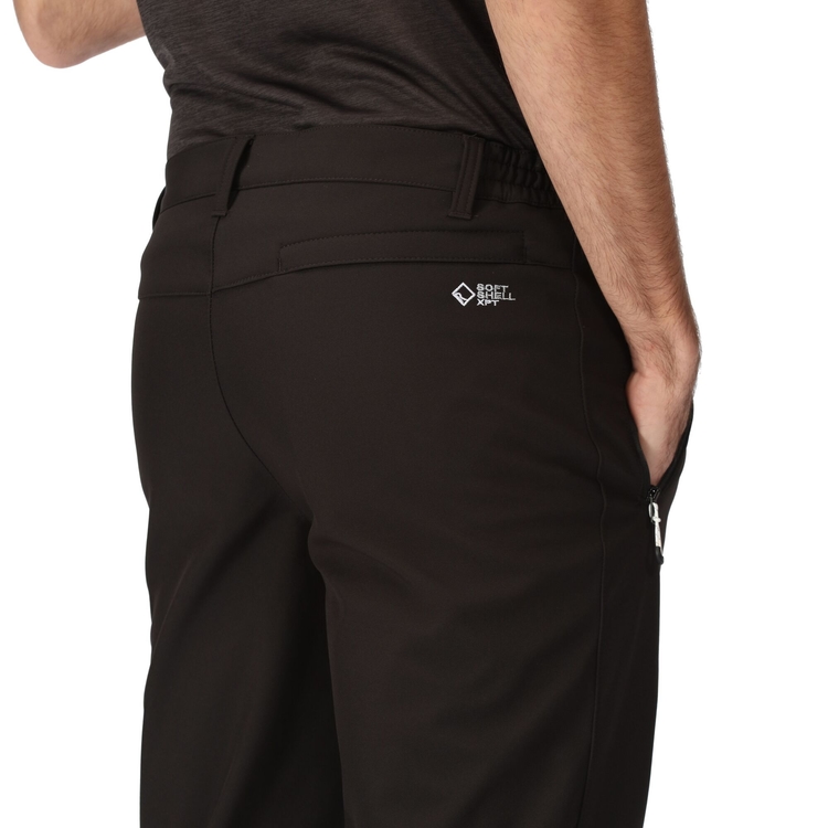 Men's Geo II Softshell Walking Trousers Black