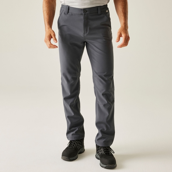 REGATTA MENS FENTON SOFTSHELL WALKNG TROUSERS Warm Outdoor Pants RRP - View #14