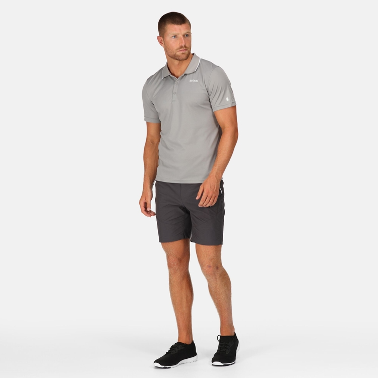 Men s Highton Mid Length Walking Shorts Seal Grey