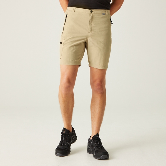 Men's Leesville II Multi Pocket Walking Shorts - Oat | Regatta UK
