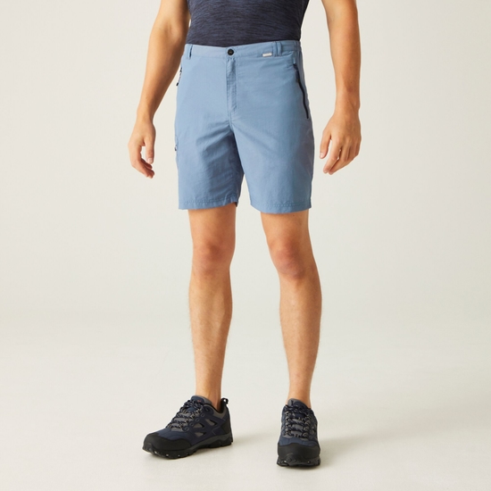 Men's Leesville II Multi Pocket Walking Shorts - Coronet Blue | Regatta UK