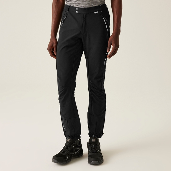 Men's Mountain Walking Trousers Black