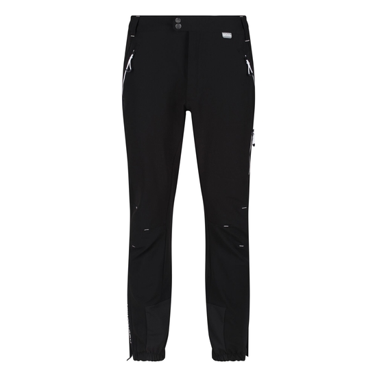 Men's Mountain Walking Trousers Black