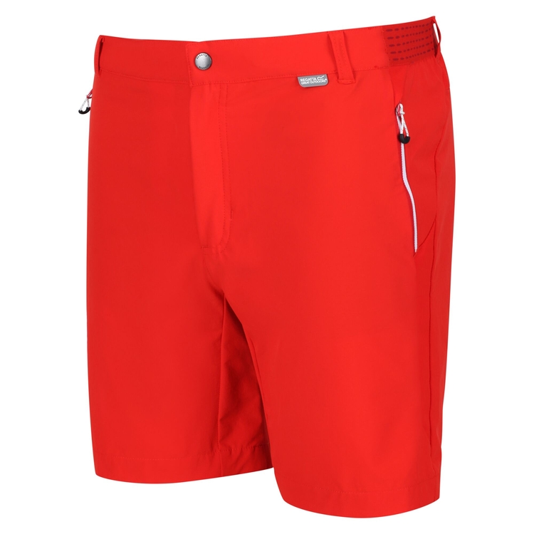 Red walking shorts deals
