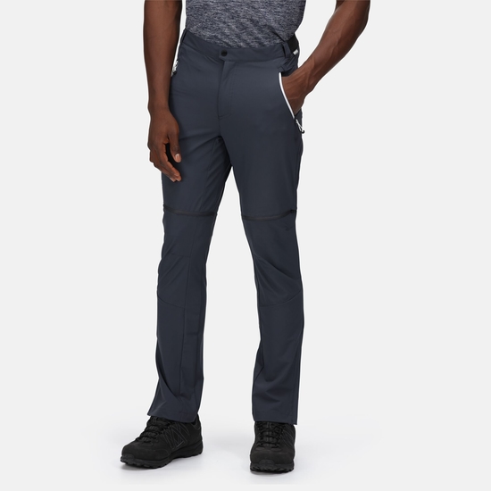 Mens zip off hiking trousers clearance